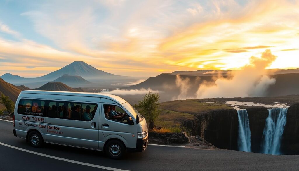 Bali to bromo ijen tumpak sewu transfer